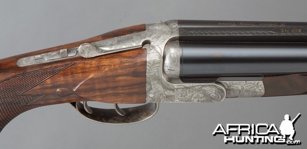 Azur Safari Eloge Double Rifle by Verney-Carron with Buffalo Engraving