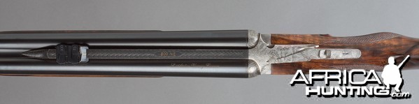 Azur Safari Eloge Double Rifle by Verney-Carron with Buffalo Engraving