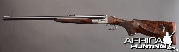 Azur Safari Eloge Double Rifle by Verney-Carron with Buffalo Engraving