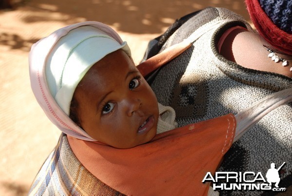 Infant in Namibia