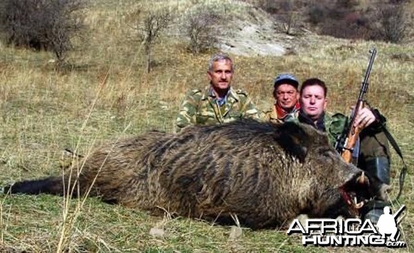 Hunting Wild Boar in Tadjikistan