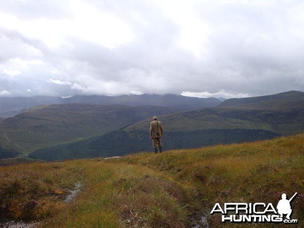 Scottish Gamekeeper in the Highlands