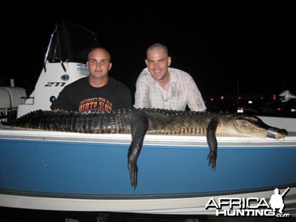 My gator fishing excursion in Louisiana