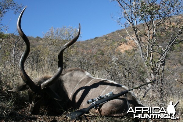 Kudu @ 5000ft looking into Botswana