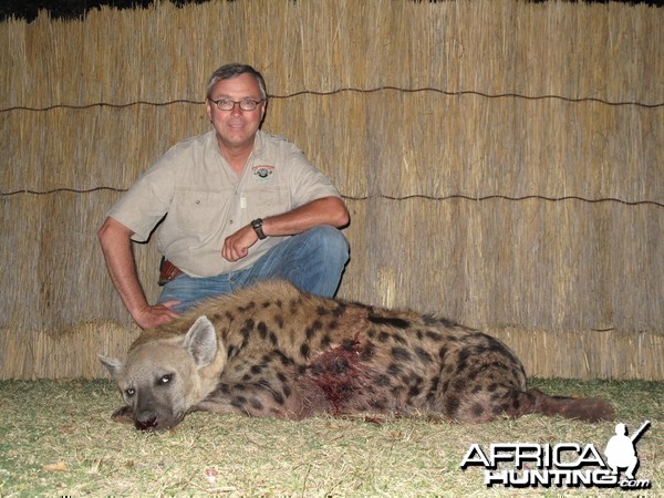 Hyena hunt in Zimbabwe