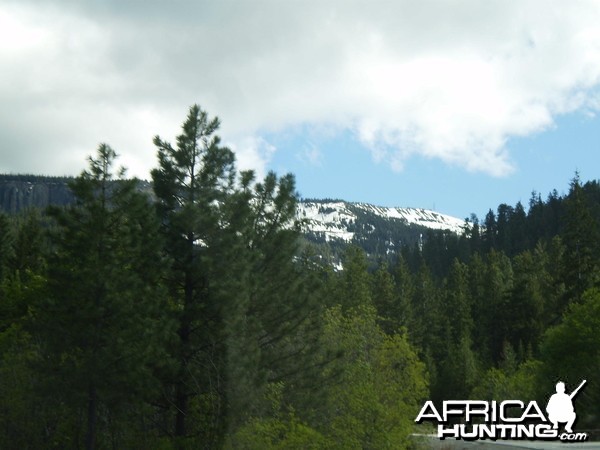 Mountains in Wentachee Washington USA