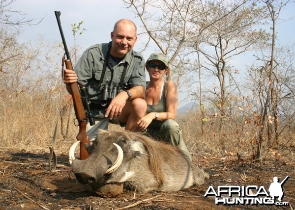 First animal killed on this safari...