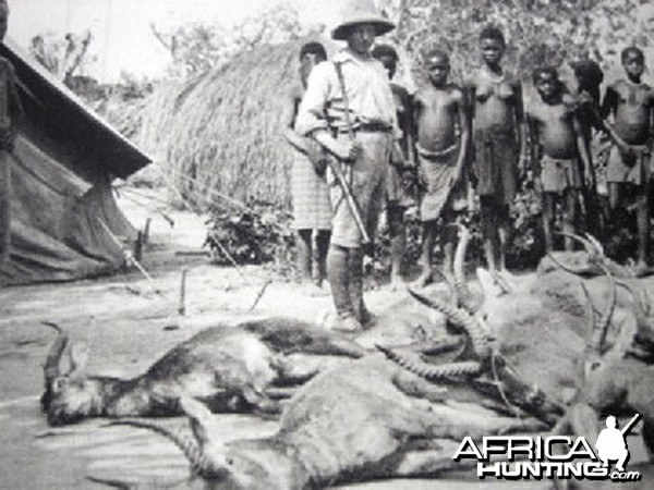 Hunting in Congo