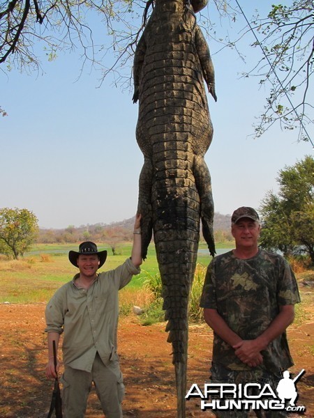 Hunting Croc in Mozambique