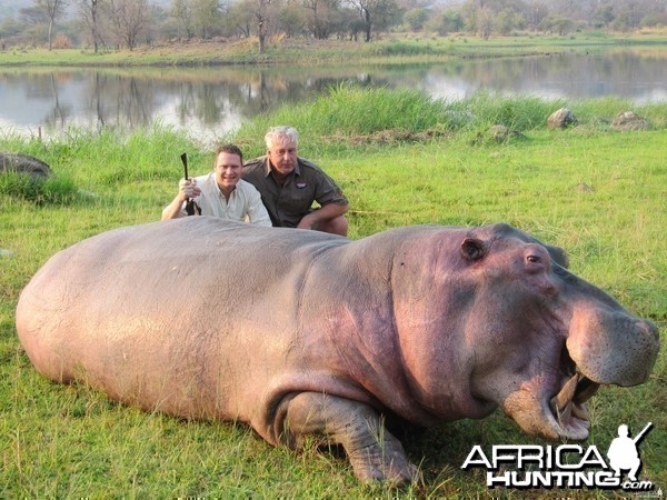 Hunting Hippo in Mozambique