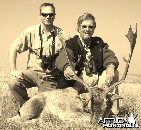 Fallow Deer shot in Mpumalanga RSA