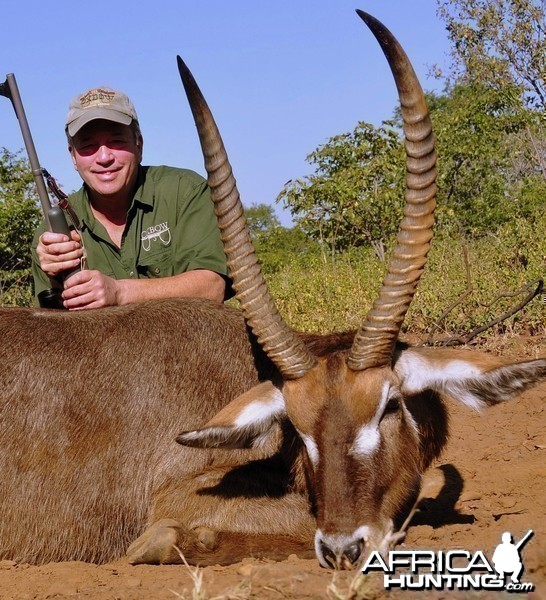 Waterbuck Bull taken in Zimbabwe