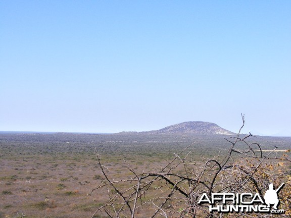 View from Ozondjahe Mountain