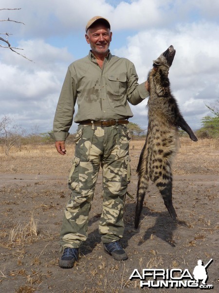 Civet Cat hunted in Tanzania
