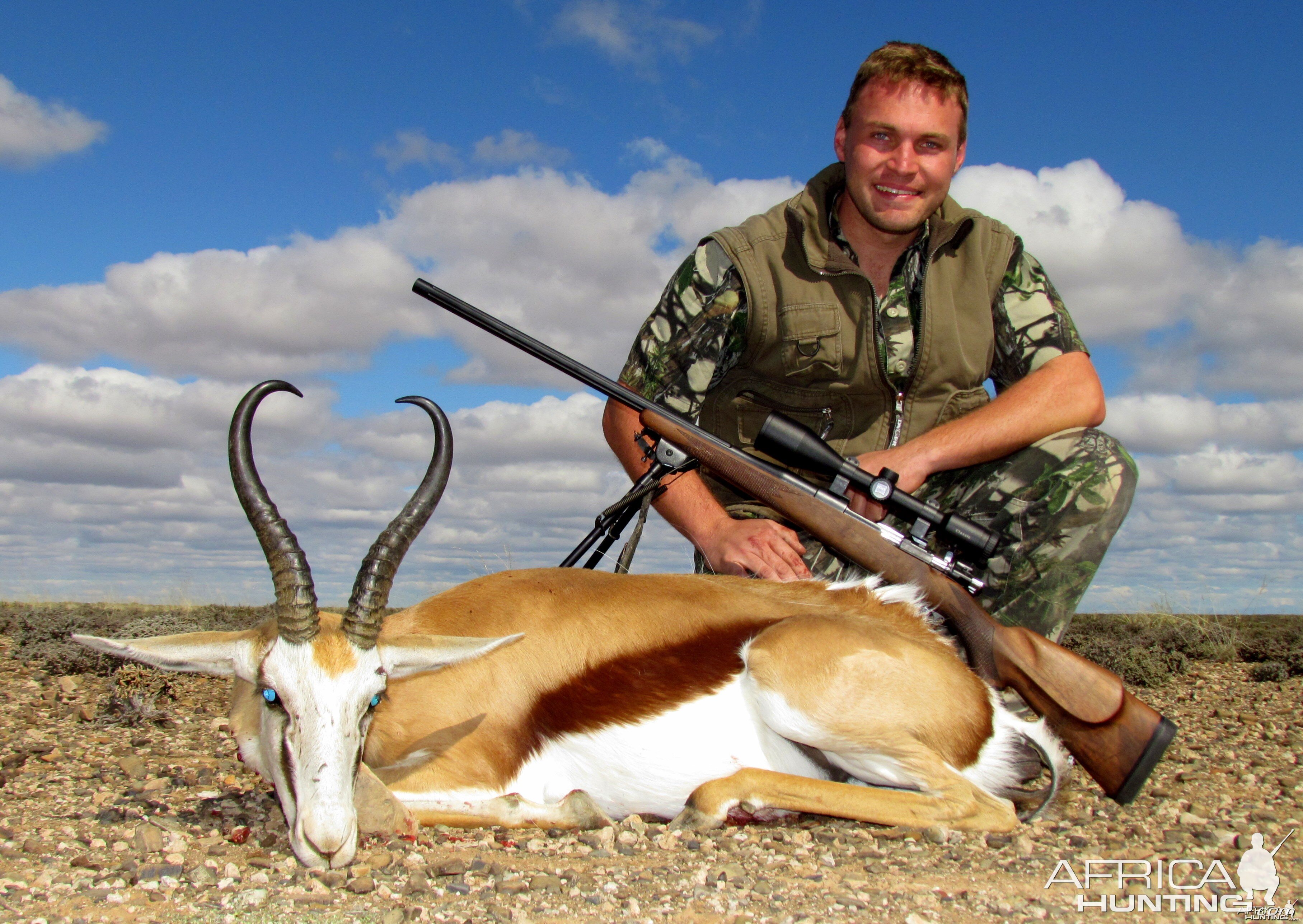 13 1/2" Common Springbuck taken near Beaufort West, South Africa