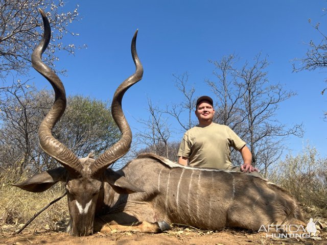 60 Inch Kudu Hunt Botswana