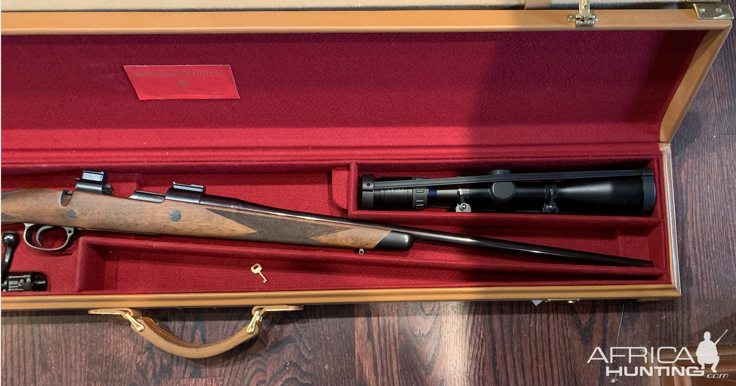 Abercrombie & Fitch Mauser action rifle in .270 Winchester