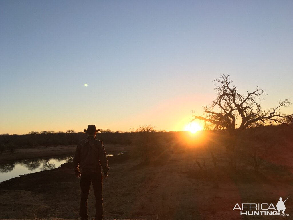 African Sunset with Pro Hunting Safaris