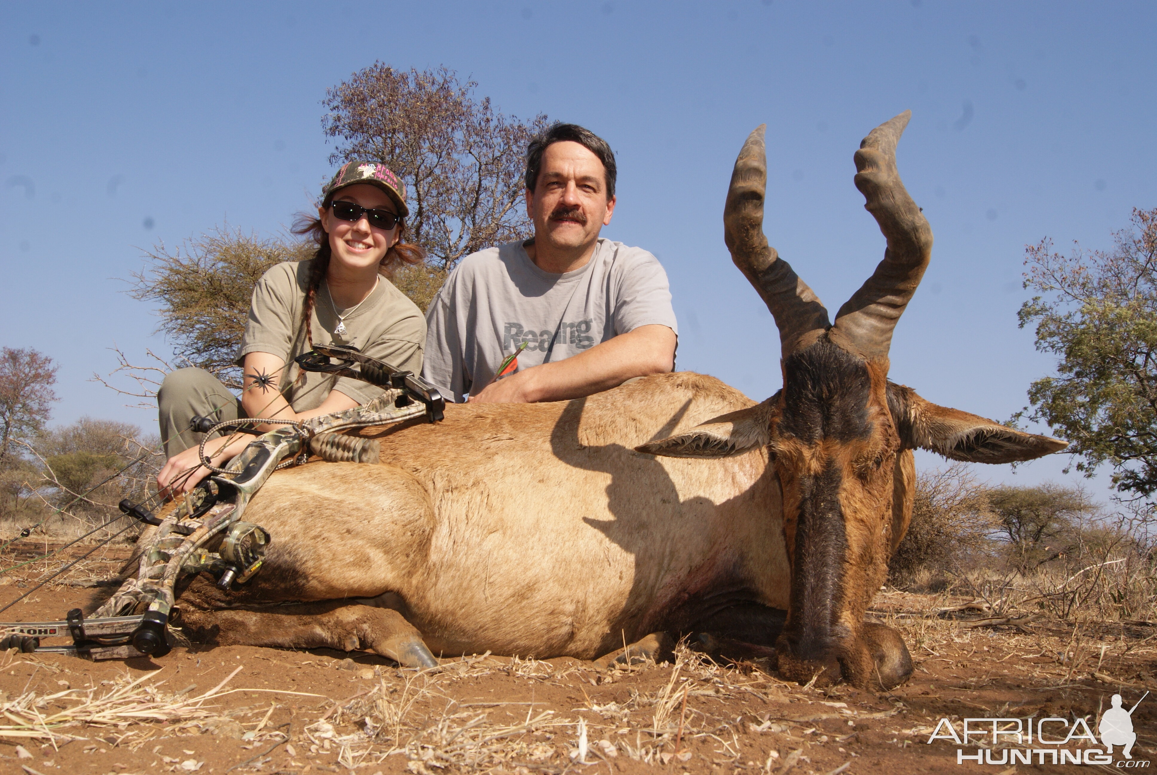 Archery red hartebeest with Limcroma Safaris