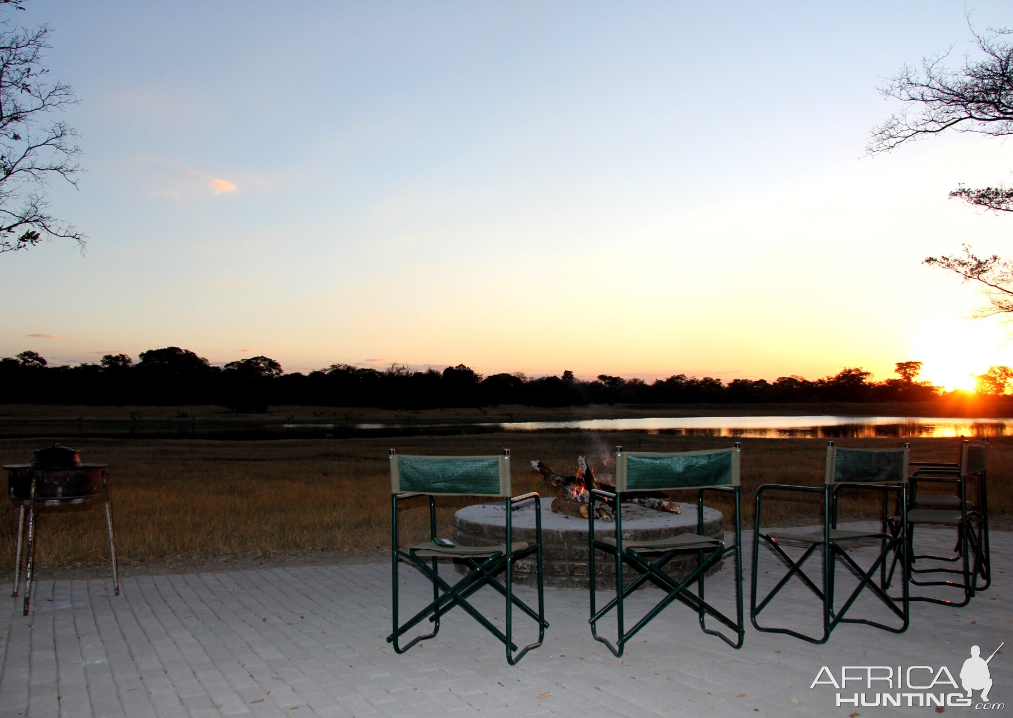 Bird Estate camp in Zambia