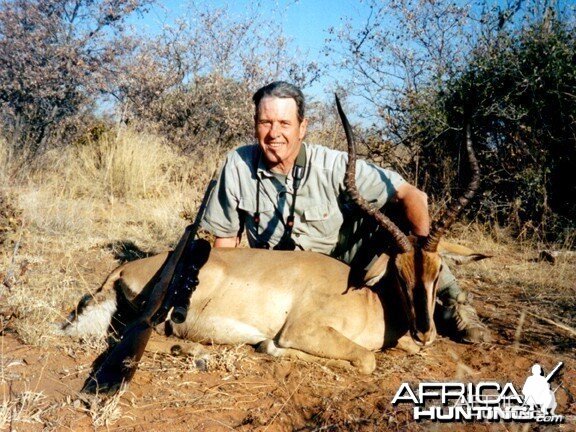 Black Faced Impala Hunting in Namibia
