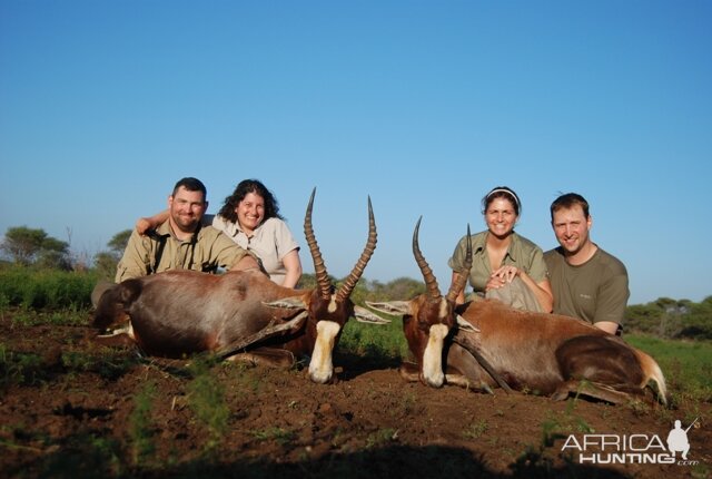 Blesbok hunt in Limpopo RSA - 18 inches