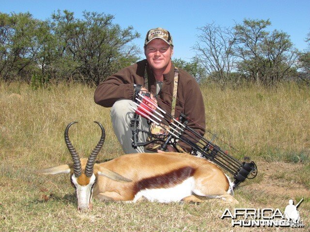 Bowhunting Springbok in SA