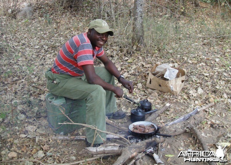 Bush cook and good guy Charm