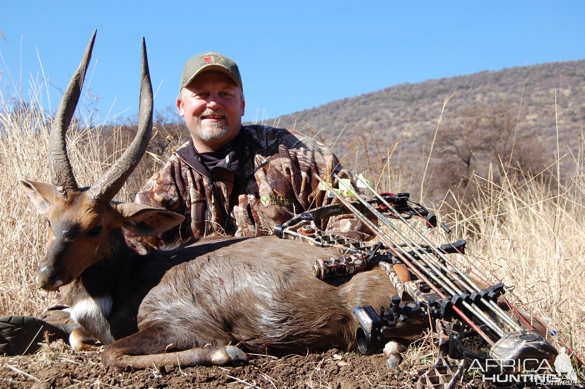 Bushbuck bowhunt in South Africa