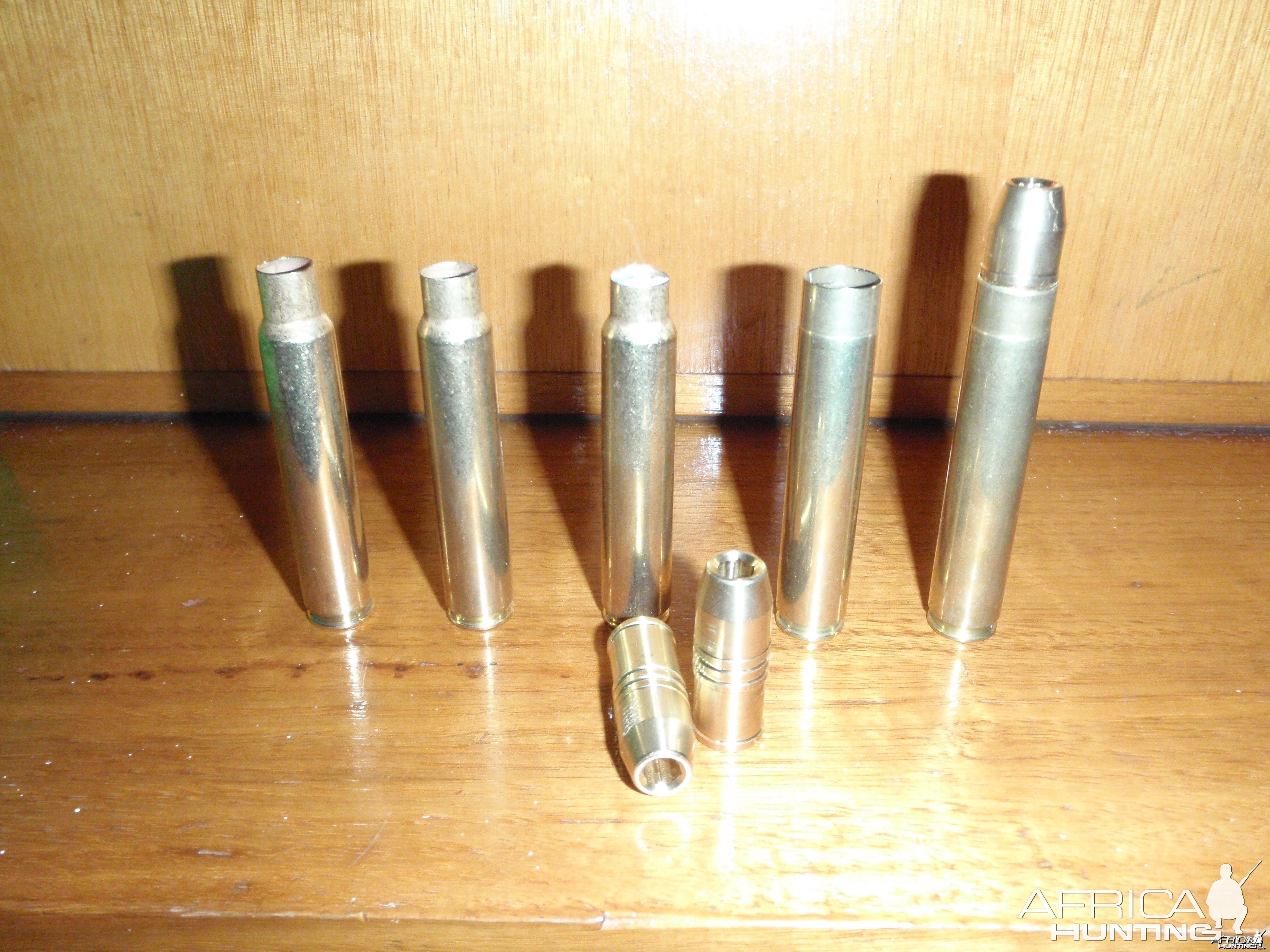 Case forming the .500 M.D.M Ultra mag.