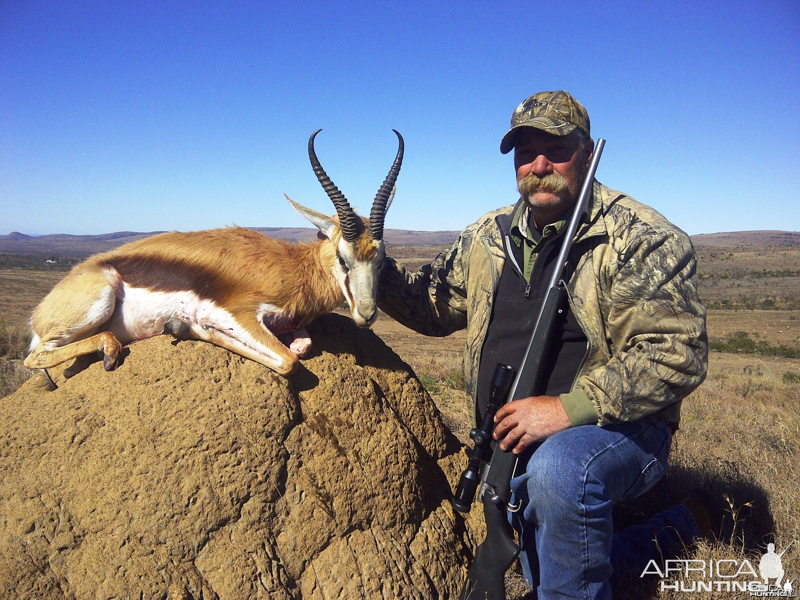 Covey and a nice Springbuck in 2013.