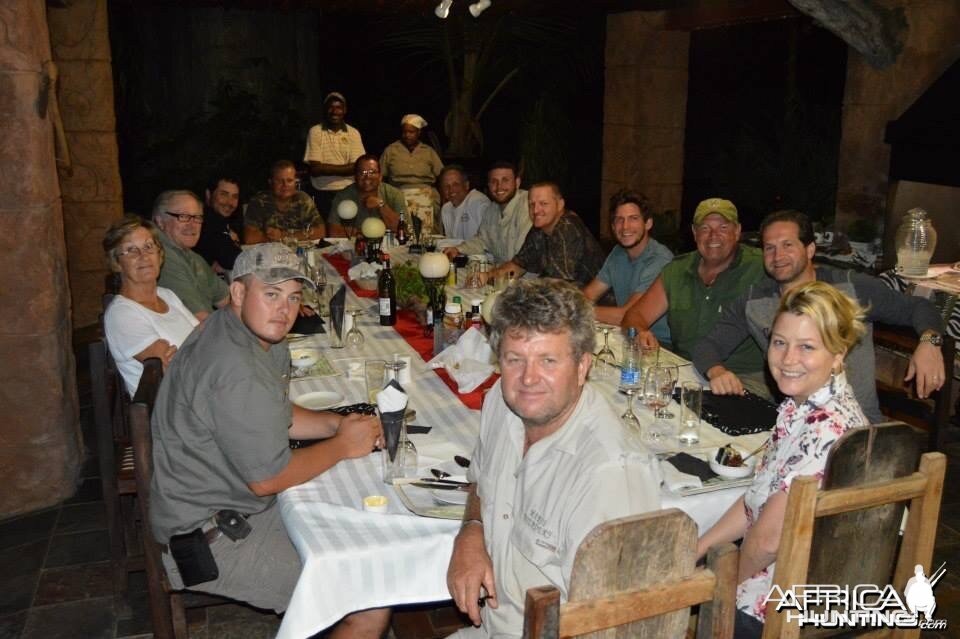 Dinner South Africa 2015