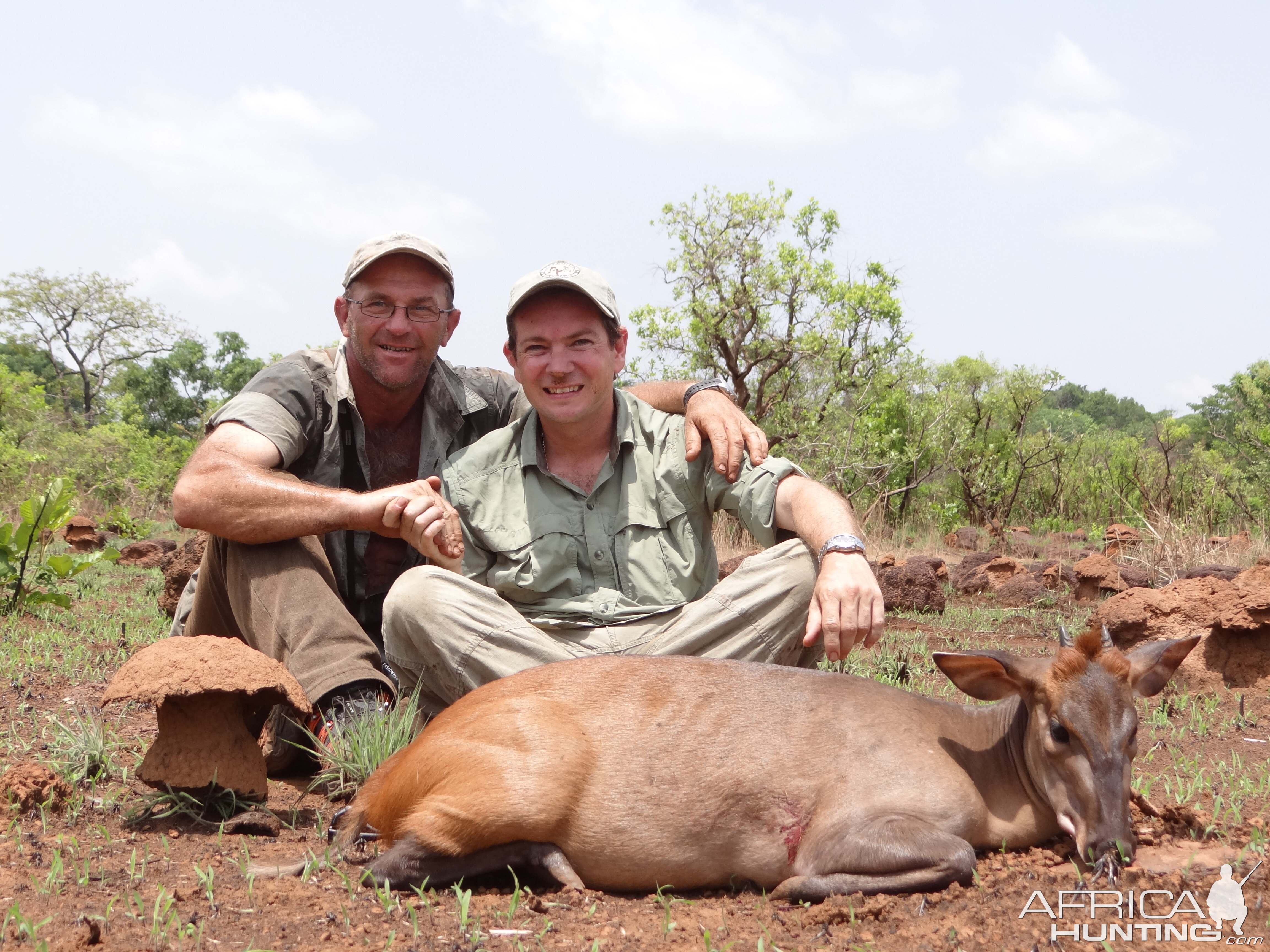 Duiker hunt with CAWA in CAR