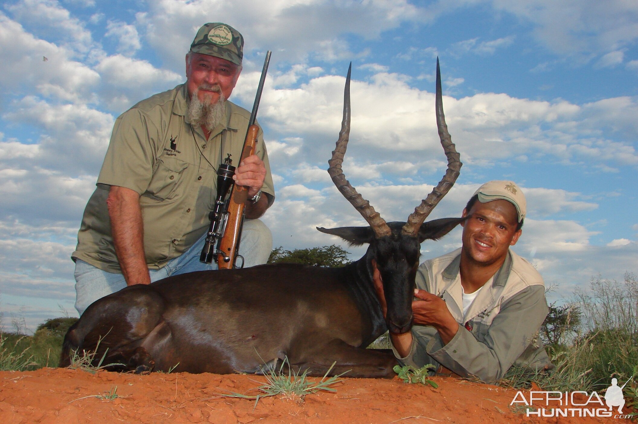 Hunting Black Impala with Wintershoek Johnny Vivier Safaris in SA