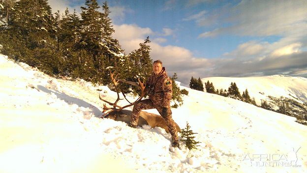 Hunting Caribou in Northern BC Canada