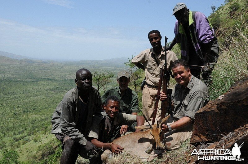 Hunting Chanler Mountain Reedbuck Ethiopia