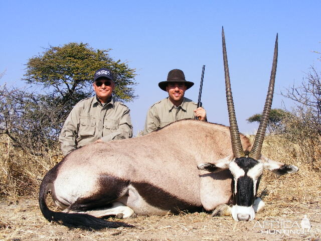 Hunting Gemsbok in Namibia