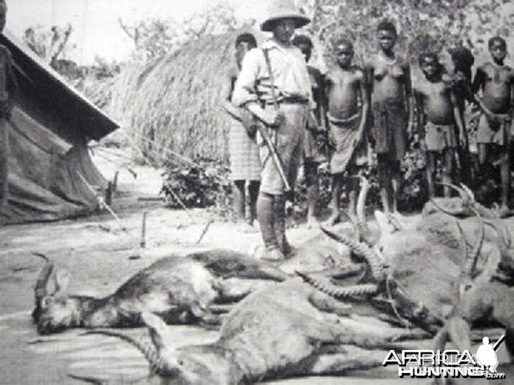 Hunting in Congo