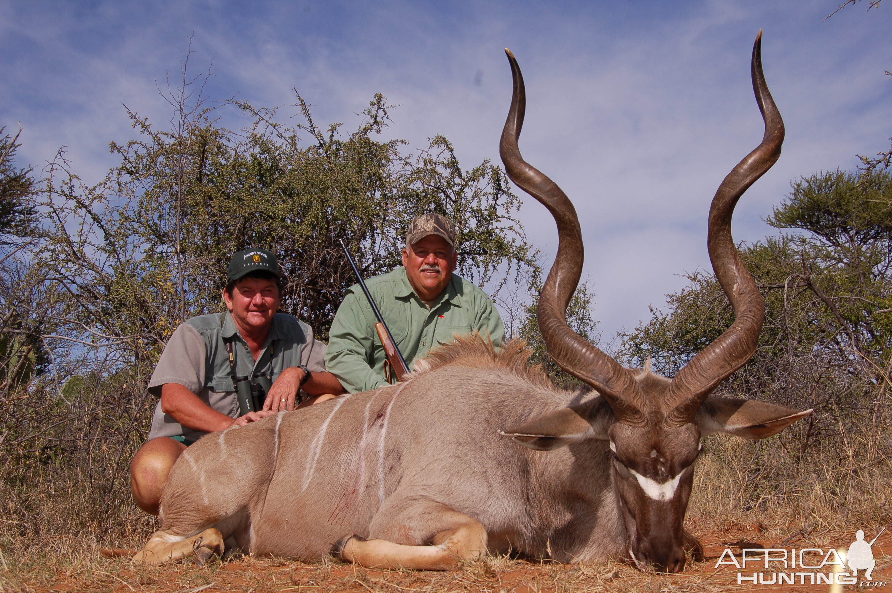 Hunting Kudu with Wintershoek Johnny Vivier Safaris in SA