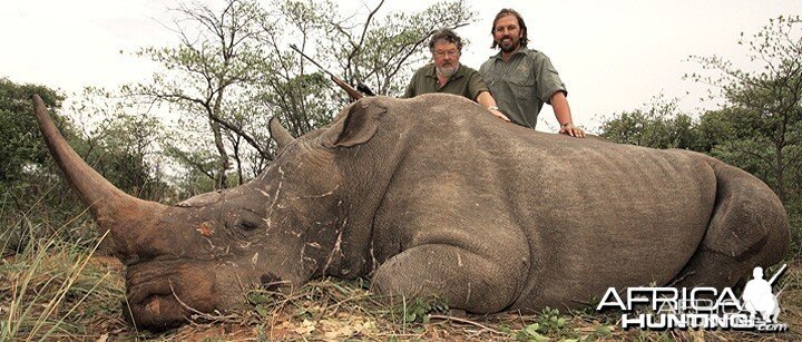 Hunting Rhino Namibia