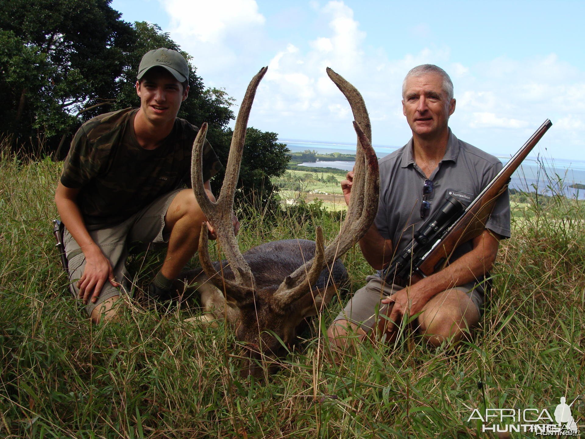 Hunting Rusa Deer Mauritius