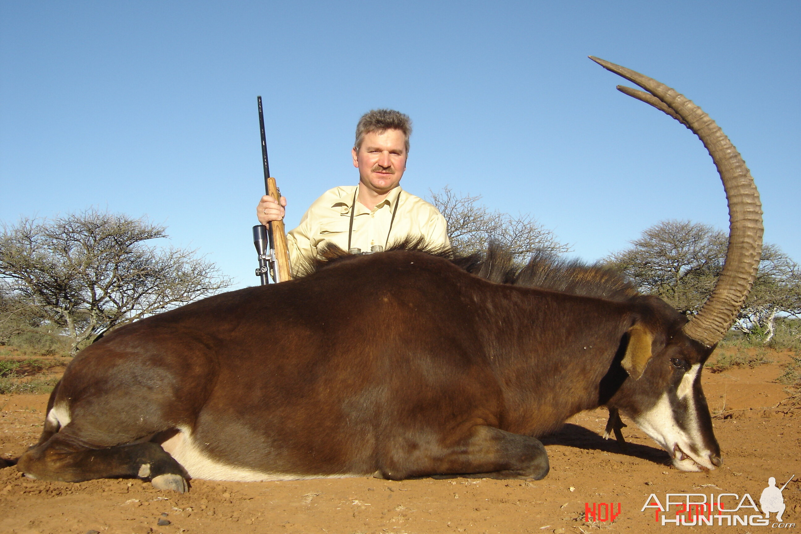 Hunting Sable with Wintershoek Johnny Vivier Safaris in SA