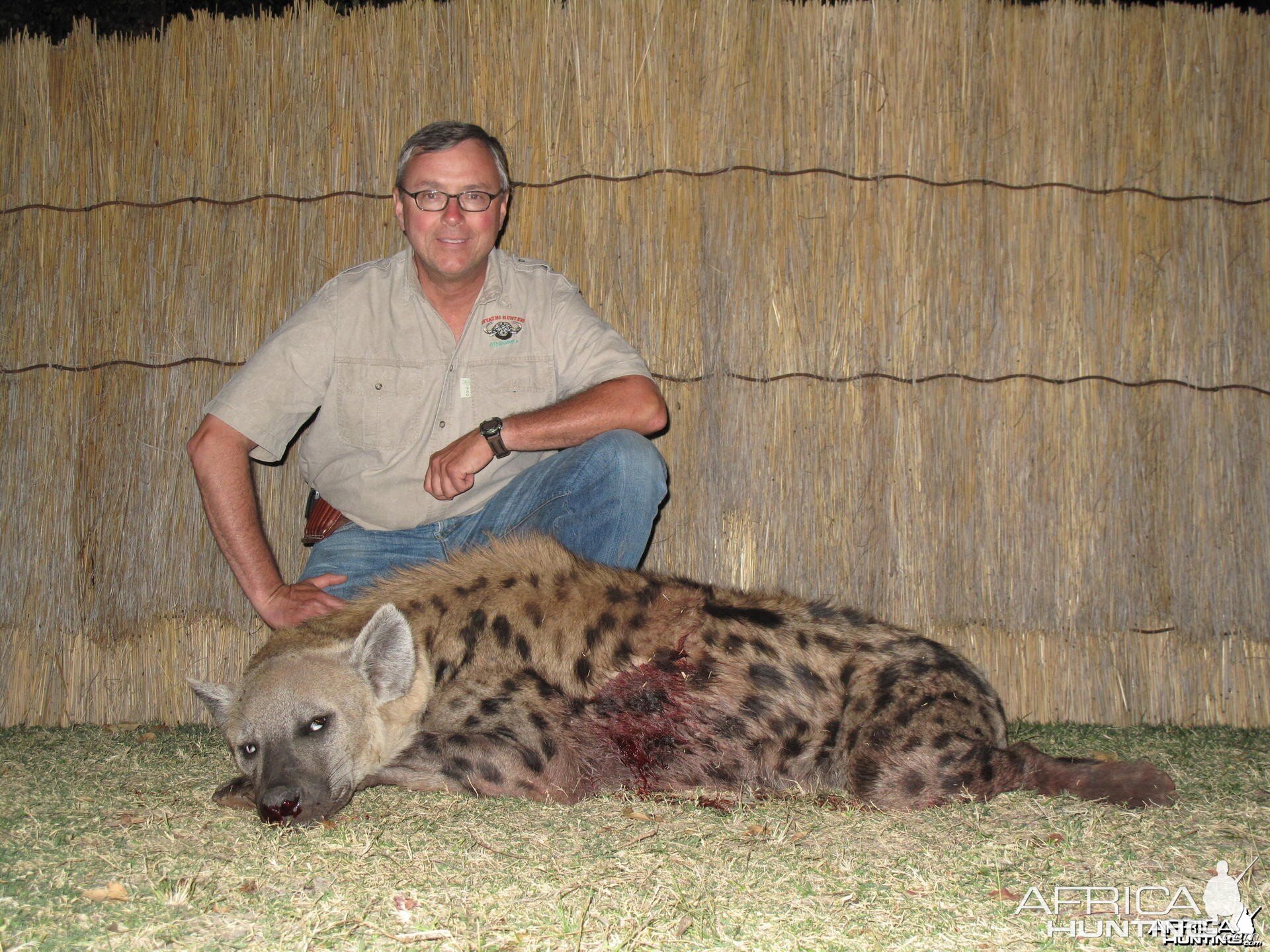 Hyena hunt in Zimbabwe