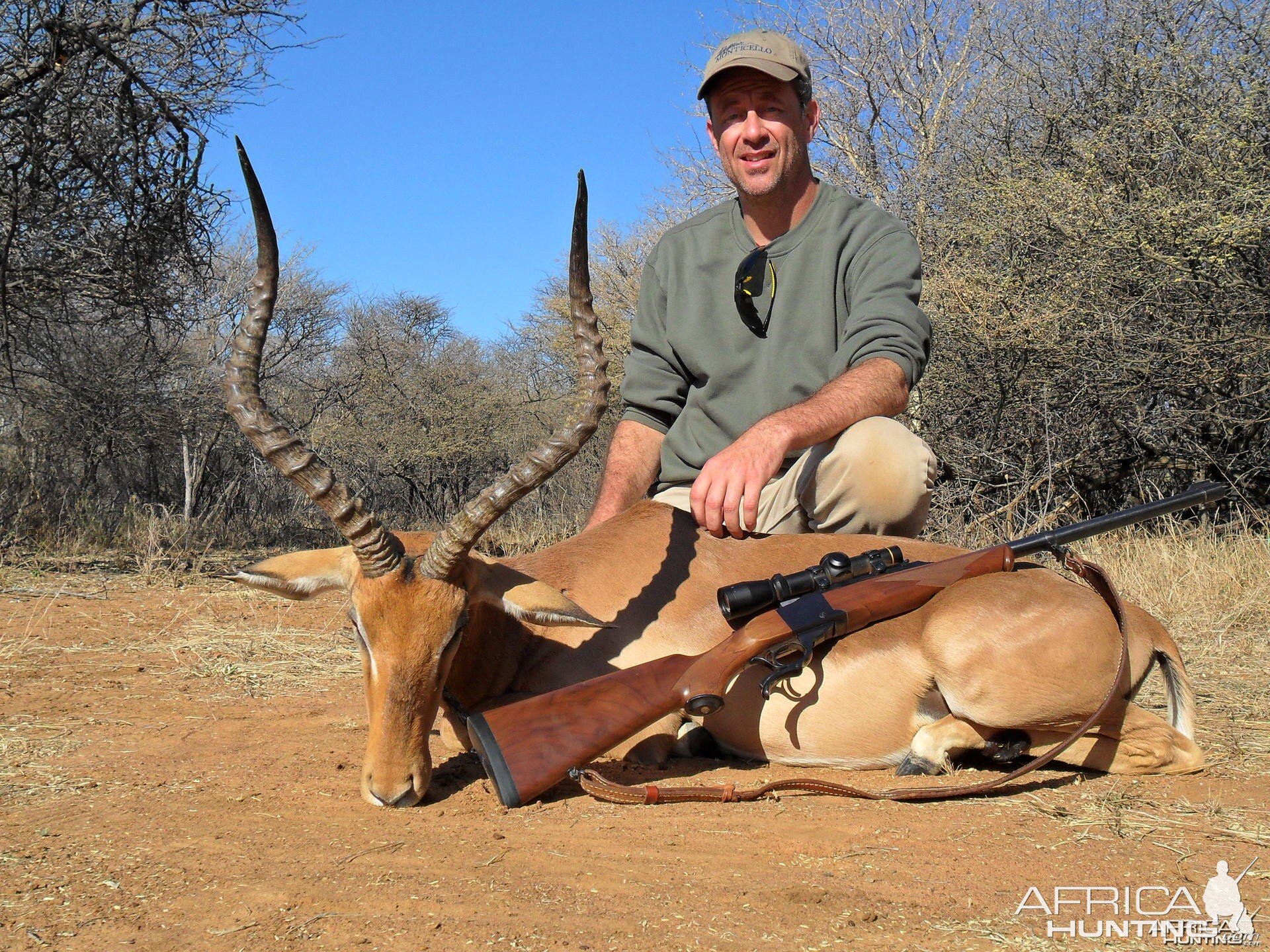 Impala hunt in South Africa