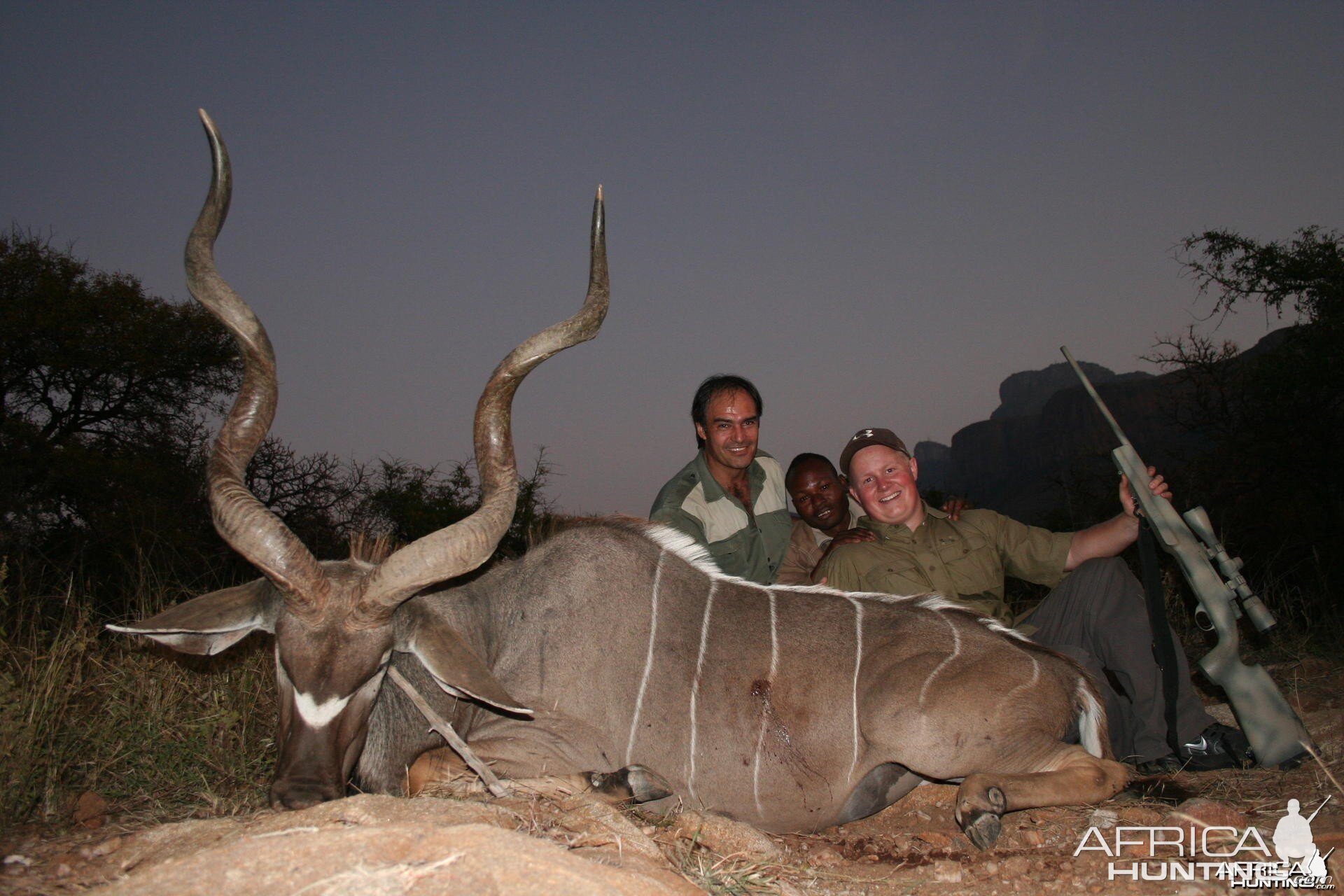 Kudu hunted in Limpopo SA