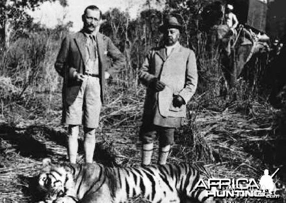 Maharaja in Nepal with Tiger