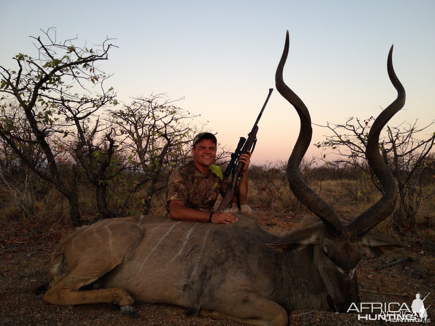 Namibian 62 inch Kudu Bull