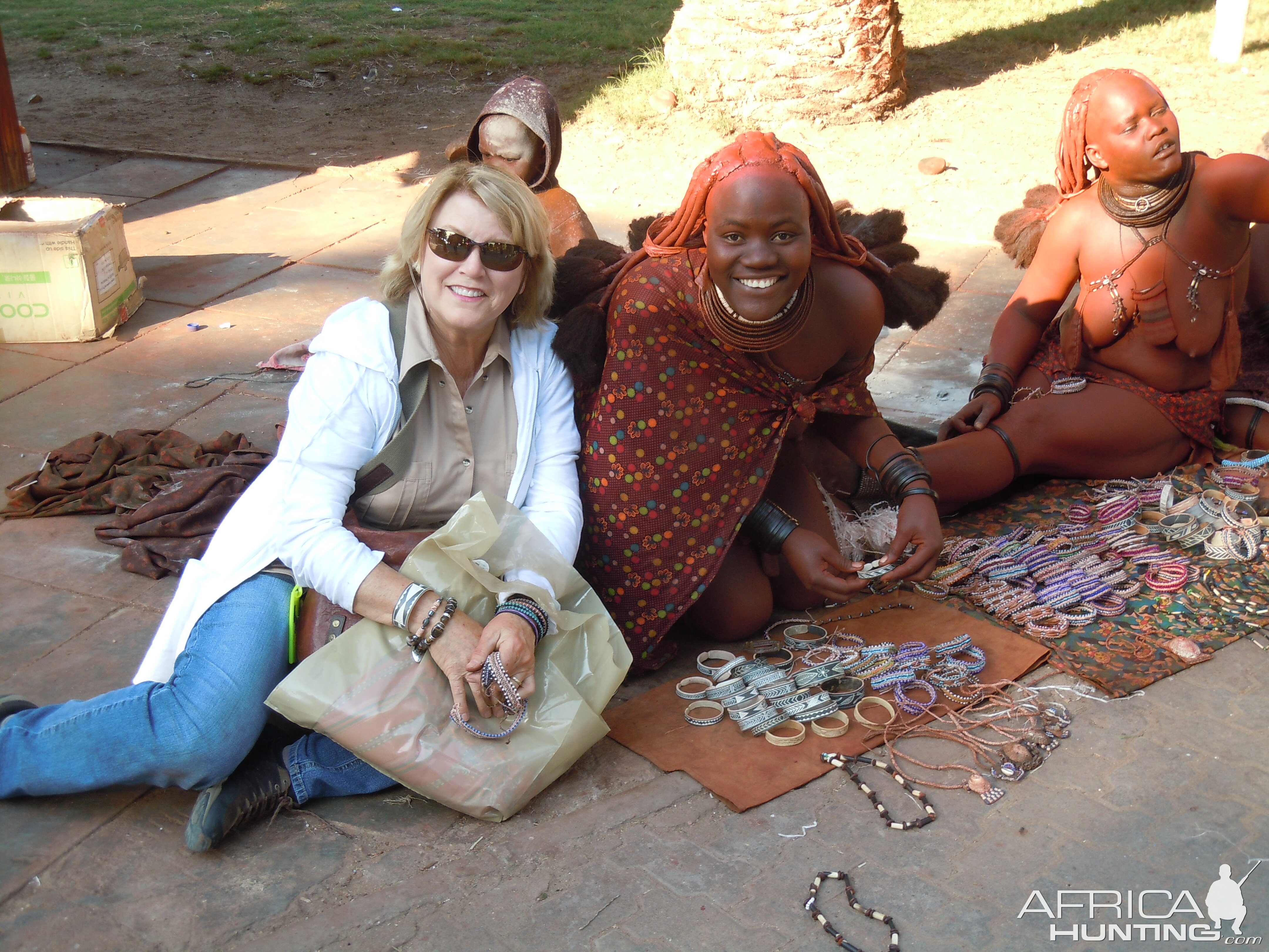 Negotiating for Jewelry with the Ovahimba
