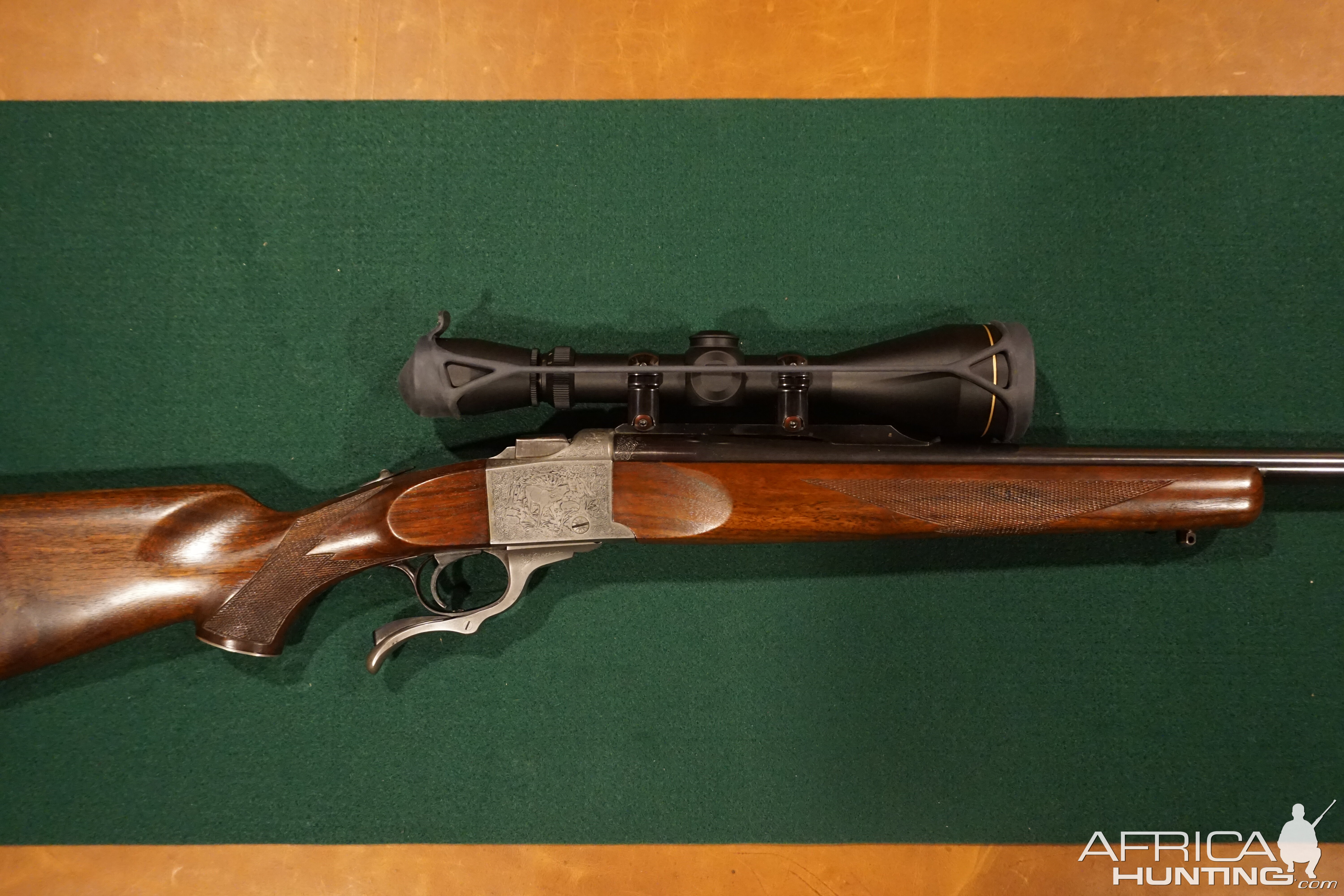 Ruger No. 1 with Austrian engraving