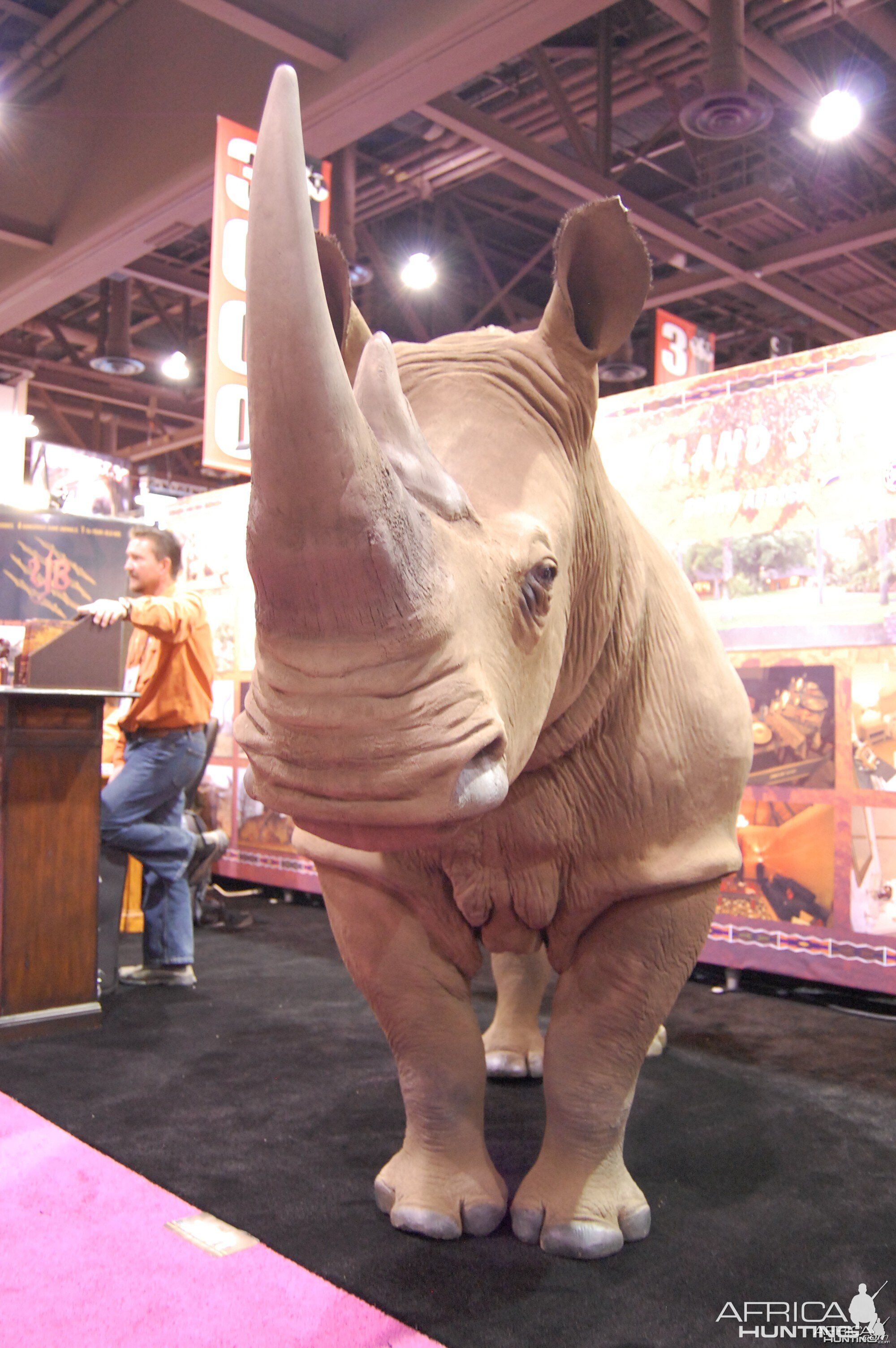 Taxidermy at Safari Club International Convention